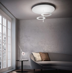 Plafonnier HULA Hoop P2 design contemporain Caen