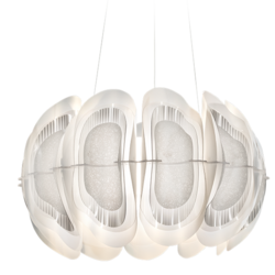 Fiordlys Blanc Suspension Slamp Design contemporain Caen
