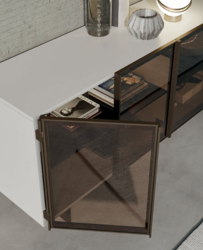 Buffet Glass Up Dallagnese Design contemporain Caen