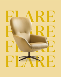 Fauteuil FLARE Pode Design contemporain Caen