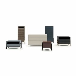 Chevets et commode Dall Agnese Supernova Design contemporain Caen