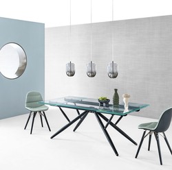 Table repas BRIDGE Bontempi Casa Design contemporain Caen