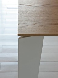 TABLE RECTANGULAIRE AVEC ALLONGES CRUZ Bontempi Casa Design Contemporain Caen