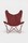 Fauteuil AAnd Butterfly Structure Terracotta Design contemporain Caen