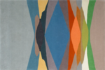 Tapis DISTORTION MULTICOLORE Serge Lesage Design Contemporain Caen