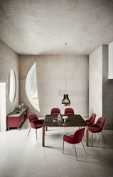 Table repas carre Mirage Bontempi Casa Design contemporain Caen