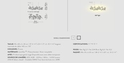 SUSPENSION HANAMI SLAMP Design Contemporain Caen