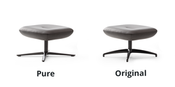 Fauteuil Caruzzo Leolux le pouf en cadeau design contemporain Caen 
