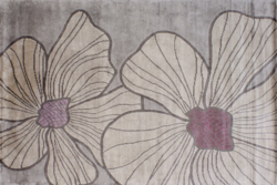 Flore tapis Serge Lesage Design contemporain Caen