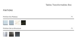 Table basse transformable BOX T110 Ozzio Design Contemporain Caen