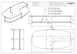 Table Pagode Bontempi Casa Design contemporain Caen