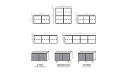 Buffet MARLENE Dallagnese Design Contemporain Caen